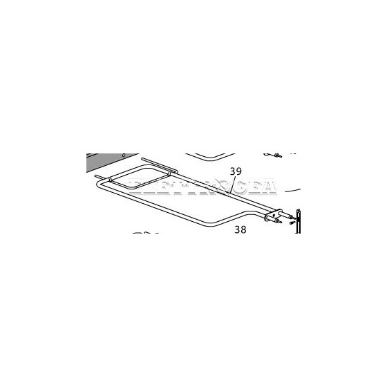 RESISTENZA INFERIORE SFORNATUTTO DE LONGHI EO1200B 120V 5518122500