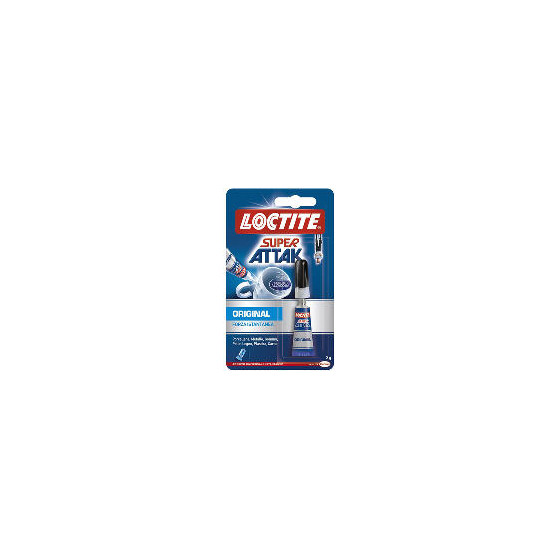 COLLANTE CIANOACRILATO 3 GR LOCTITE SUPER ATTAK