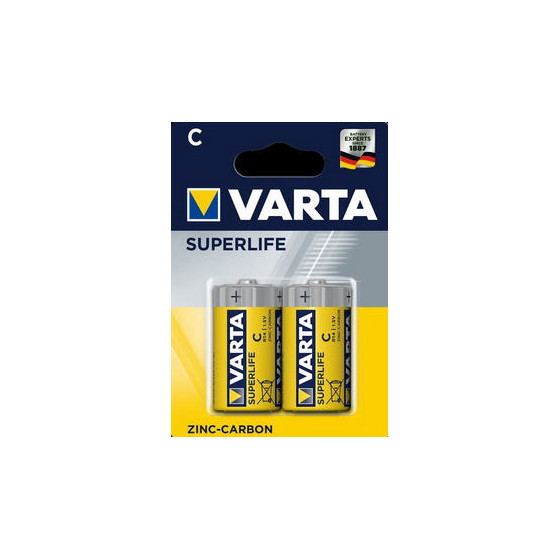 BATTERIA  C  1/2 TORCIA VARTA SUPERLIFE X2