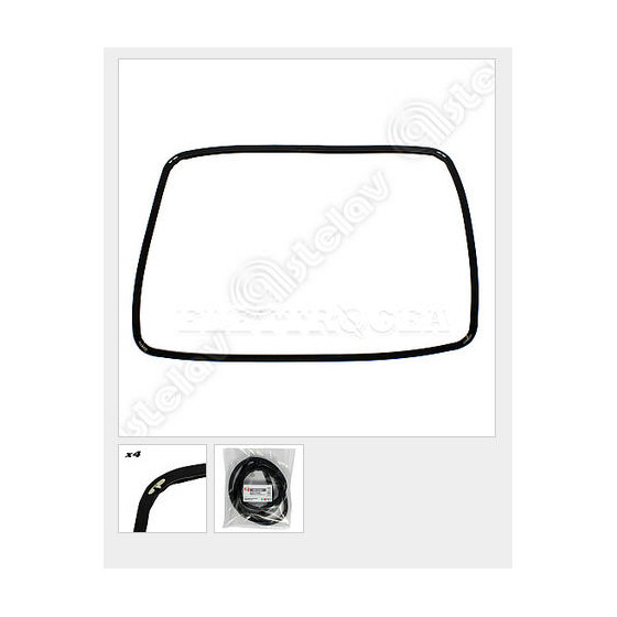 ASSIEME GUARNIZIONE COMPATIBILE PER FORNO ARISTON INDESIT (C00379647, C00285278) , WHIRLPOOL (482000092347, 482000031652) Ex 48