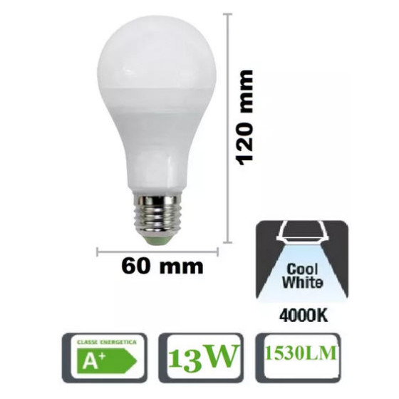 LAMPADA LED GOCCIA 13W...