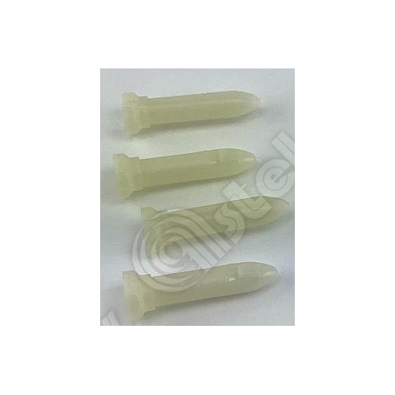 SET 4 PERNI SPINE  AMMORTIZZATORE LAVATRICE UNIVERSALE REX ELECTROLUX ZANUSSI BEKO (2801430200, 2801430300, 2801430400)- BOMPAN