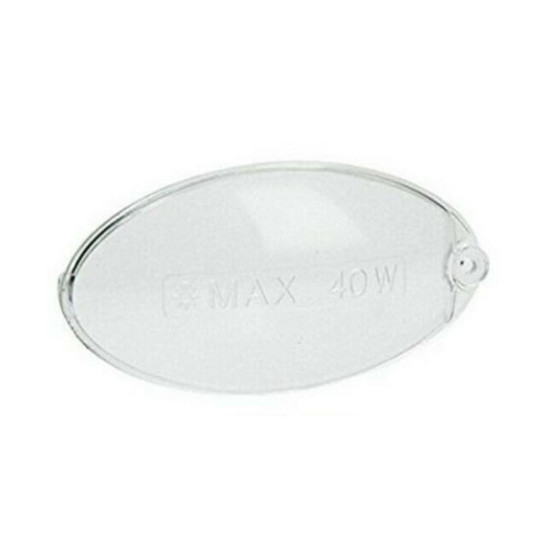 133.0058.595 PLAFONIERA ORIGINALE PER CAPPA FABER, ARISTON 100x54mm 4145150 058249 SMEG 762831380, 692831966 REX 50248796000 GI