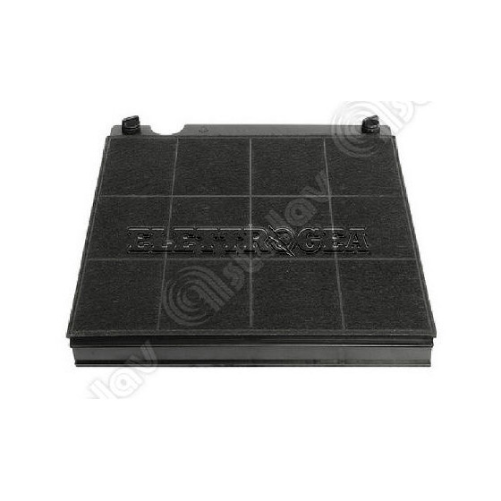 FILTRO CARBONE RETTANGOLARE TYPE 15 CAPPA ASPIRANTE ELICA ARISTON (C00308162)- BAUKNECHT (484000008575)- BRANDT (72X3405)- CAND