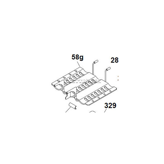 KIT PORTABOTTIGLIE HOOVER CANDY MOD. HDA452FAL