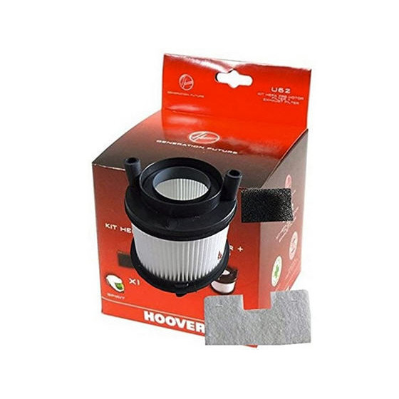 35601182 U62 KIT FILTRI PREMOTORE CON FILTRO HEPA EXAUST HOOVER SPIRIT 2000W