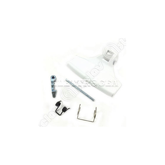 4055186631ASSIEME KIT MANIGLIA OBLO' COMPLETA LAVATRICE ZOPPAS REX ELECTROLUX EHLTF1473, KT2256, KT4257, TF1070E, TF1075, TF107