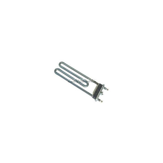 AV5101 65IG098 RESISTENZA LAVATRICE 2050W 230V 1TP CON TERMOPROTETTORE E FORO NTC LUNGH. SENZA FLANGIA 23,5CM, FLANGIA 28X80MM