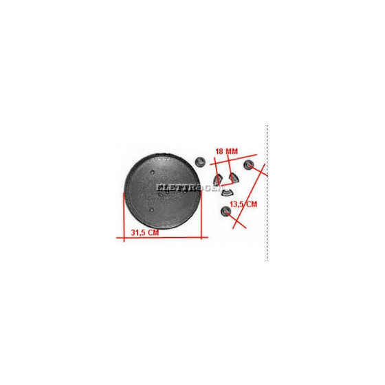 Z567 Z556 PIATTO MICROONDE...